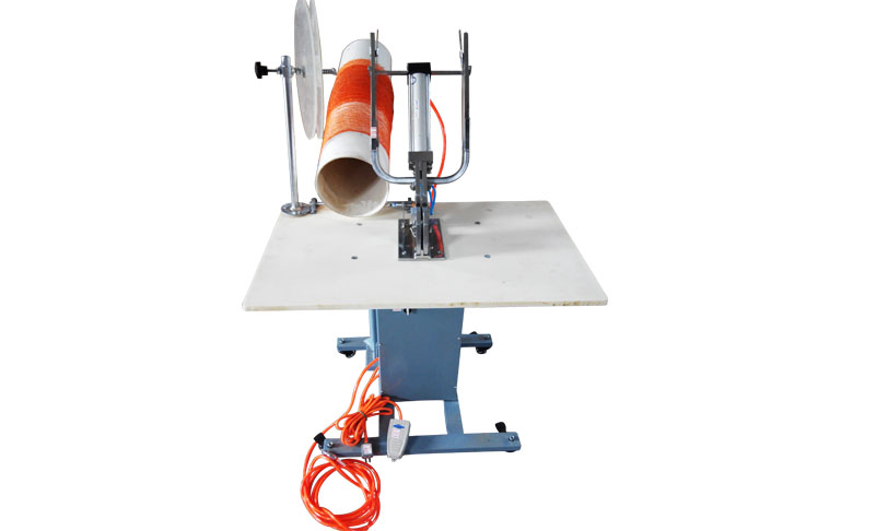 double clip mesh bag clipping machine 